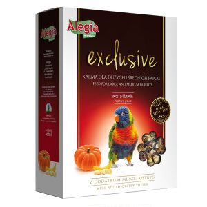 Alegia -Exclusive karma dla dużych i średnich papug sklep akwarystyczny śląsk