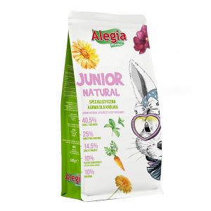 Alegia - Junior Natural - pokarm ziołowy dla młodych królików 650g sklep akwarystyczny śląsk