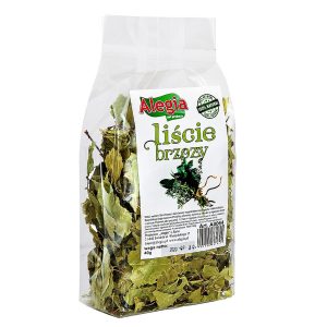 Alegia - liście brzozy 40g sklep akwarystyczny śląsk
