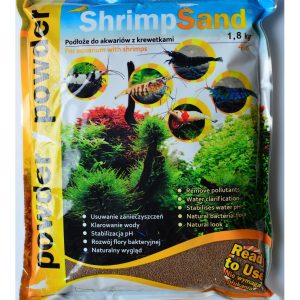 Aqua-art Shrimp Sand 4kg - brązowe podłoże do krewetkarium sklep akwarystyczny śląsk