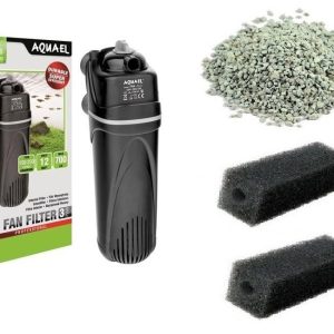 Aquael Filtr Wewnętrzny Fan-3 Plus 700L/H 3xGąbka Zeolit sklep akwarystyczny śląsk