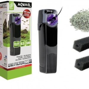 Aquael Filtr Wewnętrzny Unifilter UV 500 do 200L 3xGąbka