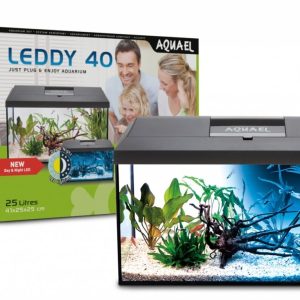 Aquael Leddy Set Pap-40 Czarny 25l Dzień i Noc ZESTAW sklep akwarystyczny śląsk