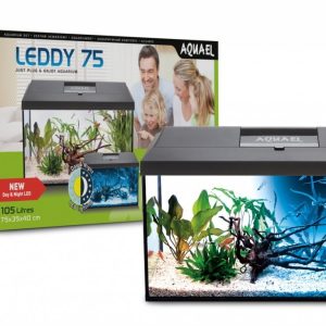 Aquael Leddy Set Pap-75 Czarny 105l Dzień i Noc ZESTAW sklep akwarystyczny śląsk