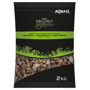 Aquael Żwir Naturalny Wielobarwny 5-10 mm 2kg sklep akwarystyczny śląsk