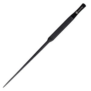 Aquapro - pęseta prosta czarna 25cm sklep akwarystyczny śląsk