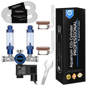 Aquario BLUE TWIN Professional - podwójny zestaw CO2 z butlą 5l sklep akwarystyczny śląsk