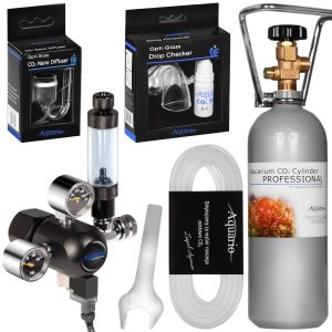 Aquario Professional 2.0 - zestaw CO2 z elektrozaworem + butla 2l sklep akwarystyczny śląsk