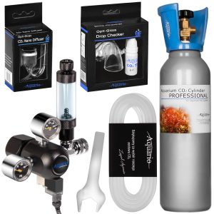 Aquario Professional 2.0 - zestaw CO2 z elektrozaworem + butla 5l sklep akwarystyczny śląsk