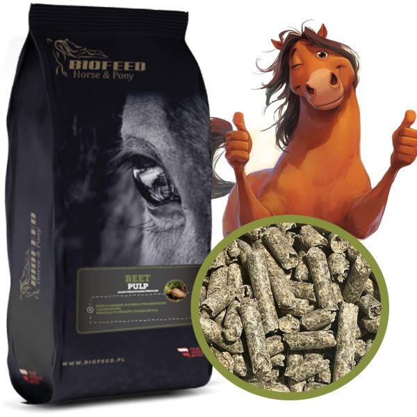 Biofeed Horse&Pony Beef Pulp - wysłodki buraczane niemelasowane dla koni 25kg sklep premium dla akwarystów