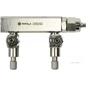 CO2 Precision Valve 2 PRO-Line / Zaworek precyzyjny dwu-wyjściowy (ROT415CO2)