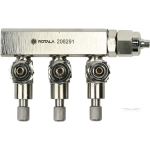 CO2 Precision Valve 3 PRO-Line / Zaworek precyzyjny trzy-wyjściowy (ROT410CO2)
