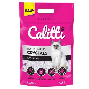 Calitti CRYSTALS - silikonowy żwirek dla kota sklep akwarystyczny śląsk