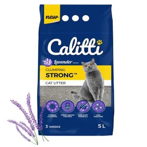 Calitti STRONG Lavender - żwirek dla kota o zapachu lawendy sklep akwarystyczny śląsk