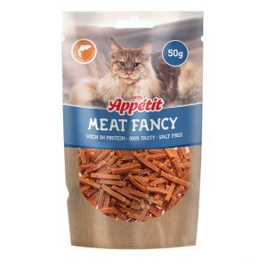 Comfy Appetit Meat Fancy 50g - paski z łososia dla kota sklep akwarystyczny śląsk