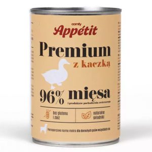 Comfy Appetit Premium z kaczką - karma mokra dla psa 400g sklep akwarystyczny śląsk