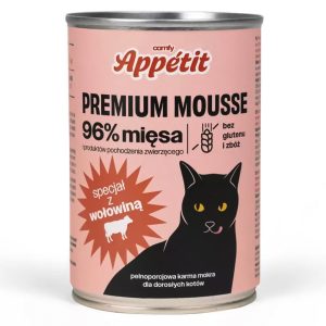 Comfy Appetit Premium z wołowiną - karma mokra dla kota 400g sklep akwarystyczny śląsk