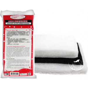 DUAL ACTIVE CARBON SPONGE (3pcs) (AZ16021)