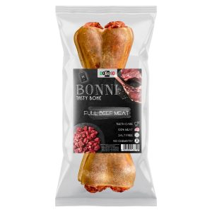 Dogario Bonni Tasty Bone M - gryzak dla psów smak gulasz wołowy sklep akwarystyczny śląsk