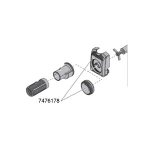 EHEIM obudowa pompy z regulatorem mocy do compactON 300/600 (7476178) sklep akwarystyczny śląsk