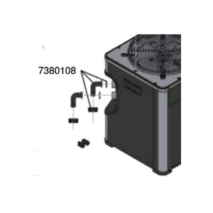 EHEIM przyłącze węża 90° do climacontrol+ (7380108) sklep akwarystyczny śląsk