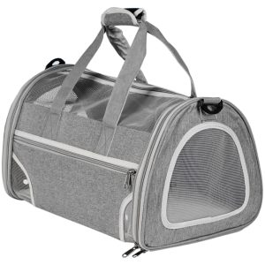Furrever Friends Fluffy Bag Gray - transporter dla kota i psa sklep akwarystyczny śląsk