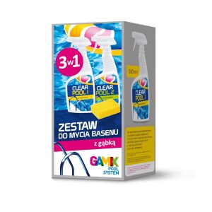 GAMIX ZESTAW DO MYCIA BASENÓW POOL CARE 3w1 sklep akwarystyczny śląsk