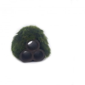 Gałęzatka Na Rurkobloczku Mikro 3-Rurki 40x30x30mm Naturalna Ozdoba sklep akwarystyczny śląsk