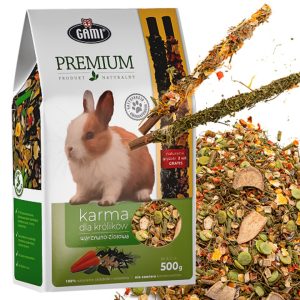 Gami Premium - karma warzywno-ziołowa dla królika + 2 kolby sklep akwarystyczny śląsk