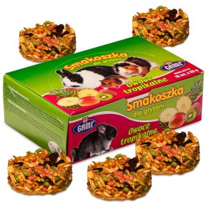 Gami Smakoszka owoce tropikalne - przysmak dla gryzoni BOX sklep akwarystyczny śląsk