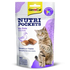 GimCat Nutri Pochets Multivitamin - kocie przysmaki witaminy sklep akwarystyczny śląsk