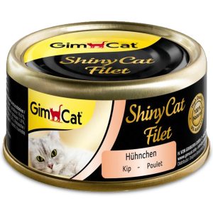 GimCat ShinyCat Filet - karma kurczak gotowany w bulionie 70g sklep akwarystyczny śląsk