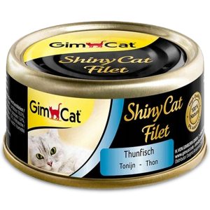 GimCat ShinyCat Filet - karma tuńczyk gotowany w bulionie 70g sklep akwarystyczny śląsk