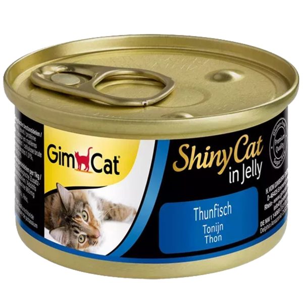 Gimcat ShinyCat Thunfisch 70g - morka karma z tuńczyka dla kota sklep akwarystyczny śląsk