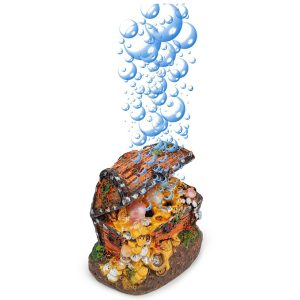 Happet Bubble Deco - ozdoba do akwarium skrzynia skarbów sklep akwarystyczny śląsk
