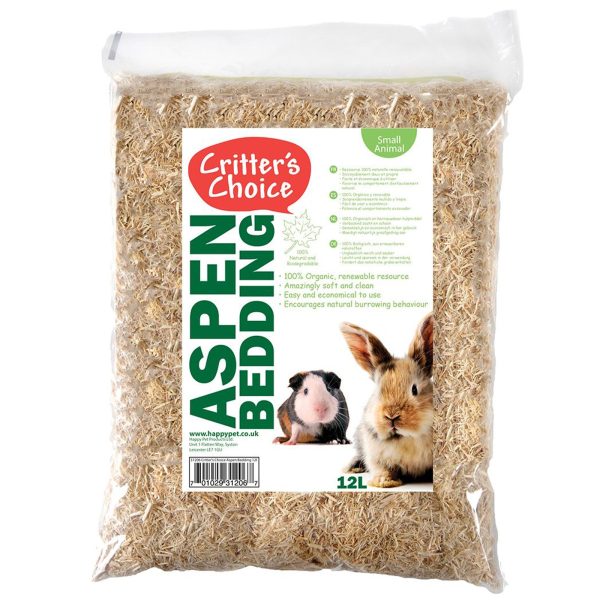 HappyPet Aspen Bed 12l - chłonące podłoże dla gryzoni sklep akwarystyczny śląsk