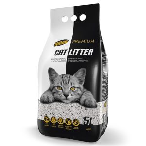Hilton Cat Litter Carbon - żwirek bentonitowy z węglem dla kota 5l sklep akwarystyczny śląsk