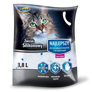 Hilton Cat Litter Silicone - żwirek silikonowy dla kota 3