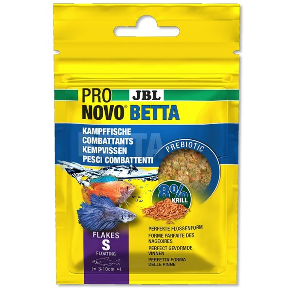 JBL Pronovo Betta Flakes S 20ml - pokarm dla bojowników w płatkach sklep akwarystyczny śląsk