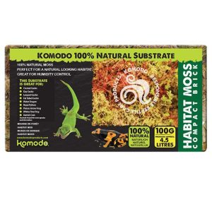 Komodo Habitat Moss 100g - mech torfowiec sklep akwarystyczny śląsk