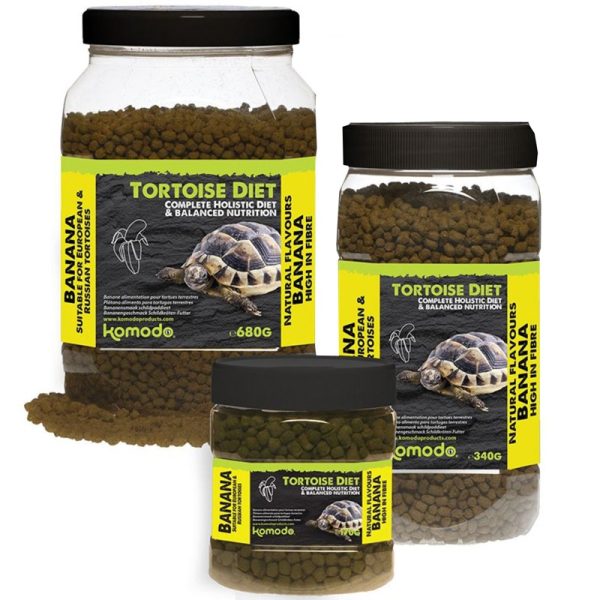 Komodo Tortoise Diet Banana 680g - pokarm dla żółwi sklep premium dla akwarystów