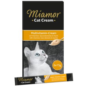Miamor Cat Cream Multivitamin - paszteciki witaminy 6x15g sklep akwarystyczny śląsk