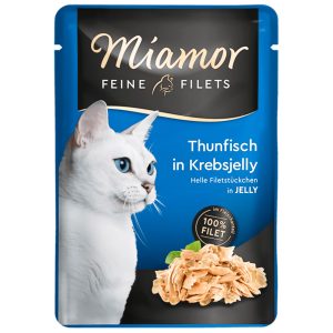 Miamor Filets Thunfisch in Krebsjelly - tuńczyk w galarecie krabowej 100g sklep akwarystyczny śląsk