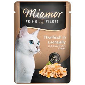 Miamor Filets Thunfisch in Krebsjelly - tuńczyk w galarecie łososiowej 100g sklep akwarystyczny śląsk