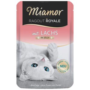 Miamor Royale mit Lachs - mokra karma łosoś w galarecie 100g sklep akwarystyczny śląsk