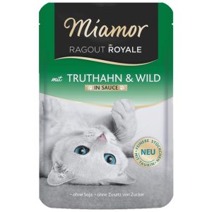 Miamor Royale mit Truthahn & wild - mokra karma indyk i dziczyzna w sosie 100g sklep akwarystyczny śląsk