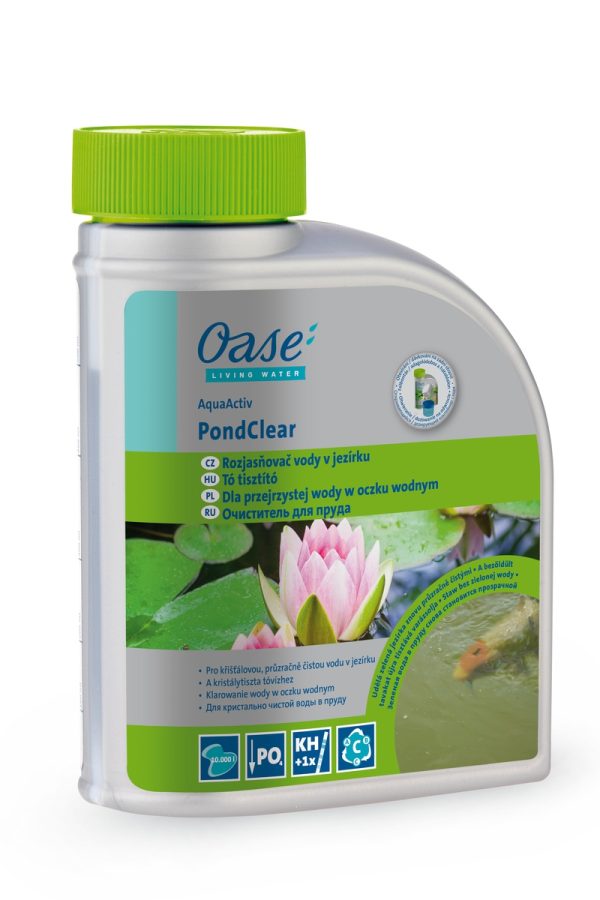 Oase AquaActiv PondClear 500ml - przejrzysta woda w oczku wodnym sklep akwarystyczny śląsk