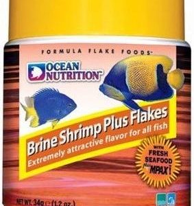 Ocean Nutrition Brine Shrimp Plus Flakes 34g (pokarm w płatkach) sklep akwarystyczny śląsk