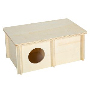 OiiBO Wooden House WH01 - drewniany domek dla gryzonia sklep akwarystyczny śląsk