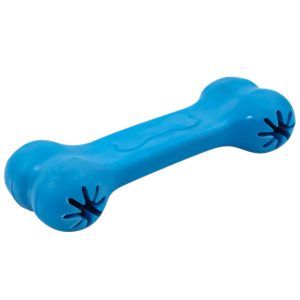 Pet Nova zabawka - kość na przysmaki z aromatem wołowiny niebieska 11cm sklep akwarystyczny śląsk